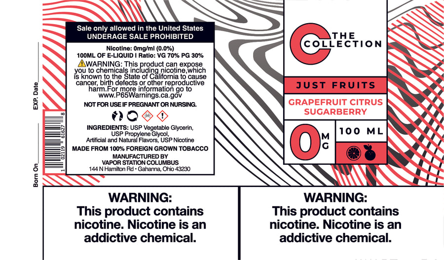 THE JUST COLLECTIONS 100mls